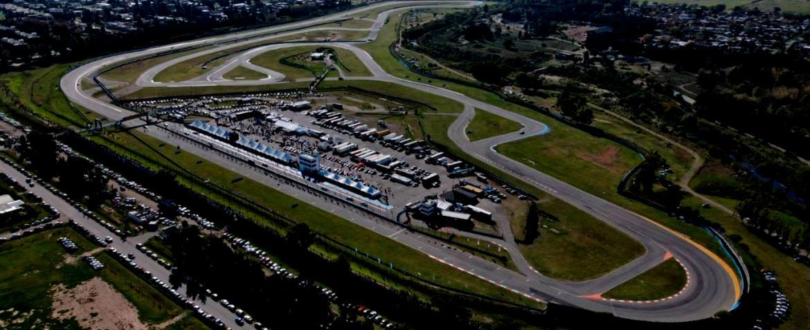 Vista aérea del Autódromo de Rosario